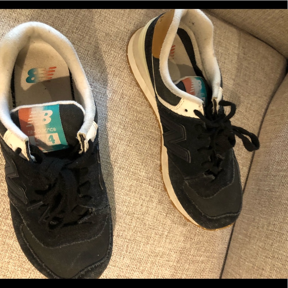 New balance 574 black sneakers